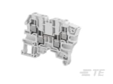 Te Entrelec - Bloc de jonction SNK Vissé 6², 4 connexions bleu