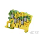 Te Entrelec - Bloc de jonction SNK Vissé 6², 4 connexions vert/jaune