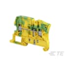 Te Entrelec - Bloc de jonction SNK Vissé 4² vert/jaune, profil aligné avec ZS4-SF et ZS4-S-R1