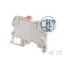 Te Entrelec - Bloc de jonction SNK Vissé 4² sectionnable à couteau (alvéoles diam. 2,3)