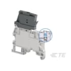Te Entrelec - Bloc de jonction SNK Vissé 4² sectionnable fusible 5 x 20 + alvéoles de test