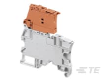 Te Entrelec - Bloc de jonction SNK Vissé 4² sectionnable à couteau (couteau orange)
