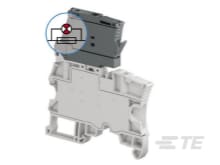 Te Entrelec - Bloc de jonction SNK Vissé 4² sectionnable fusible 5 x 20 (T. fusion 115-250V)