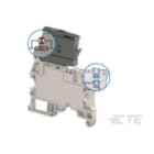 Te Entrelec - Bloc SNK Vissé 4² sectionnable fusible (T. fusion 115-250V) + alvéoles de test