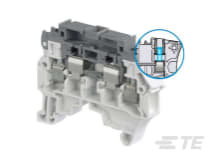 Te Entrelec - Bloc de jonction SNK Vissé 4² sectionnable (fuse 5x20)