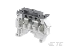Te Entrelec - Bloc de jonction SNK Vissé 4² sectionnable préhenseur orange