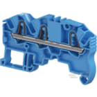 Te Entrelec - Bloc de jonction SNK PI-Spring 2.5² , 3 connexions bleu