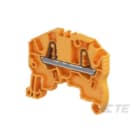 Te Entrelec - Bloc de jonction SNK PI-Spring 2.5² orange