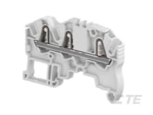 Te Entrelec - Bloc de jonction SNK PI-Spring 2.5² , 3 connexions orange