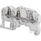 Te Entrelec - Bloc de jonction SNK PI-Spring 2.5² , 3 connexions blanc