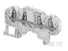 Te Entrelec - Bloc de jonction SNK PI-Spring 2.5² , 4 connexions rouge