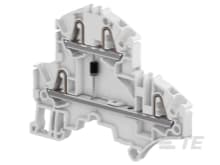 Te Entrelec - Bloc de jonction SNK PI-Spring 2.5² , 2 étages porte-composant UD