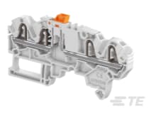 Te Entrelec - Bloc de jonction SNK PI-Spring 2.5² sectionnable , 4 connexions