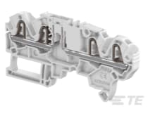 Te Entrelec - Bloc de jonction SNK PI-Spring 2.5² sectionnable bouchon , 4 connexions