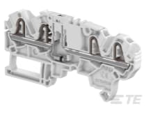Te Entrelec - Bloc de jonction SNK PI-Spring 2.5² porte-composant , 4 connexions, LR