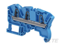 Te Entrelec - Bloc de jonction SNK PI-Spring 4² , 3 connexions bleu
