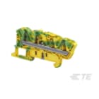 Te Entrelec - Bloc de jonction SNK PI-Spring 4² vert/jaune , 4 connexions
