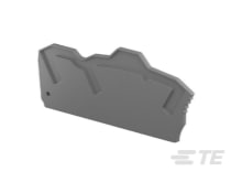 Te Entrelec - Flasque pour blocs de jonction SNK PI-Spring  au pas de 6mm , 3 connexions