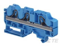 Te Entrelec - Bloc de jonction SNK PI-Spring 10² , 3 connexions bleu