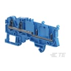 Te Entrelec - Bloc de jonction Débrochable / PI-Spring 2,5² , 4 connexions bleu