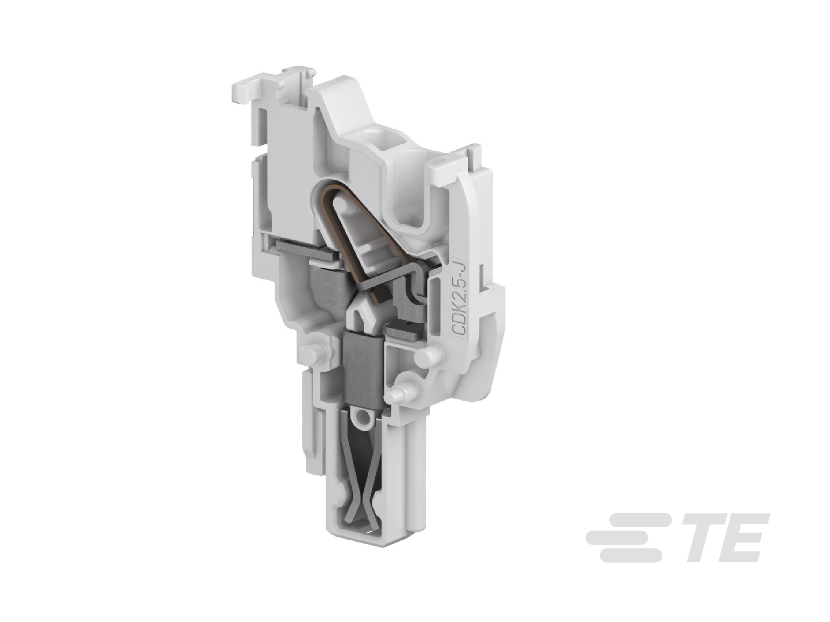 Te Entrelec - Fichier pour blocs Débrochable  / PI-Spring 2,5² , shuntable