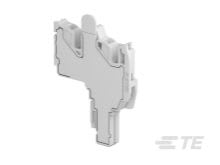 Te Entrelec - Fichier pour blocs Débrochable / PI-Spring 2,5² , 2 connexions, shuntable, fermé
