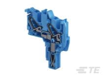 Te Entrelec - Fichier pour blocs Débro/PI-Spring 2,5² , 2 connexions, shuntable, bleu
