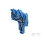 Te Entrelec - Fichier pour blocs Débro/PI-Spring 2,5² , 2 connexions, shuntable, bleu