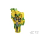 Te Entrelec - Fichier pour blocs Débrochable  / PI-Spring 2,5² , shuntable, vert/jaune