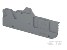 Te Entrelec - Flasque pour blocs de jonction SNK Débrochable / PI-Spring 2,5² , 4 connexions