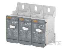 Te Entrelec - Répartiteur tripolaire 125A, 3x 1 entrée, 7 sorties. Equivaut à 3x DBL125