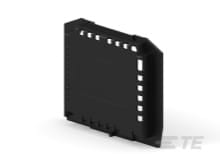Te Entrelec - PFN2 Bornes Vides-Plaque de Fermeture-Noir-3.5 mm