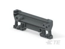 Te Entrelec - AFSE71-6 Bornes Vides-Accroche-Gris-71 mm-Ep 6 mm