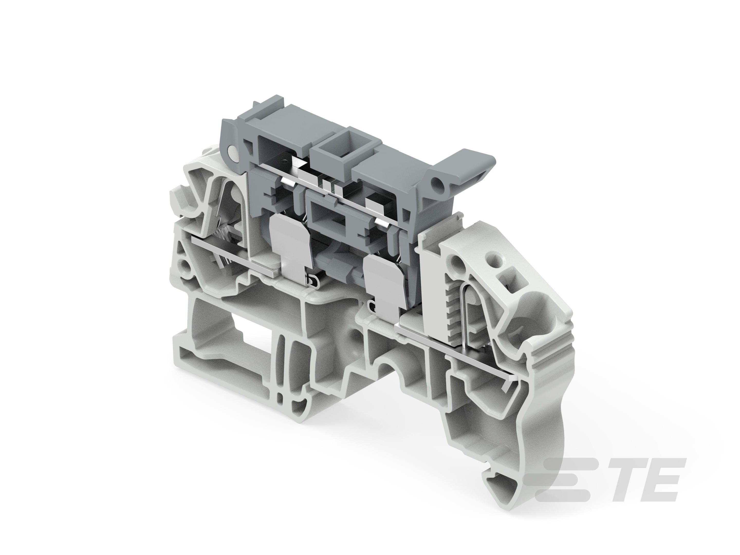 Te Entrelec - Bloc de jonction SNK PI-Spring 4mm² sectionnable fusible (T. fusion 115-250V)