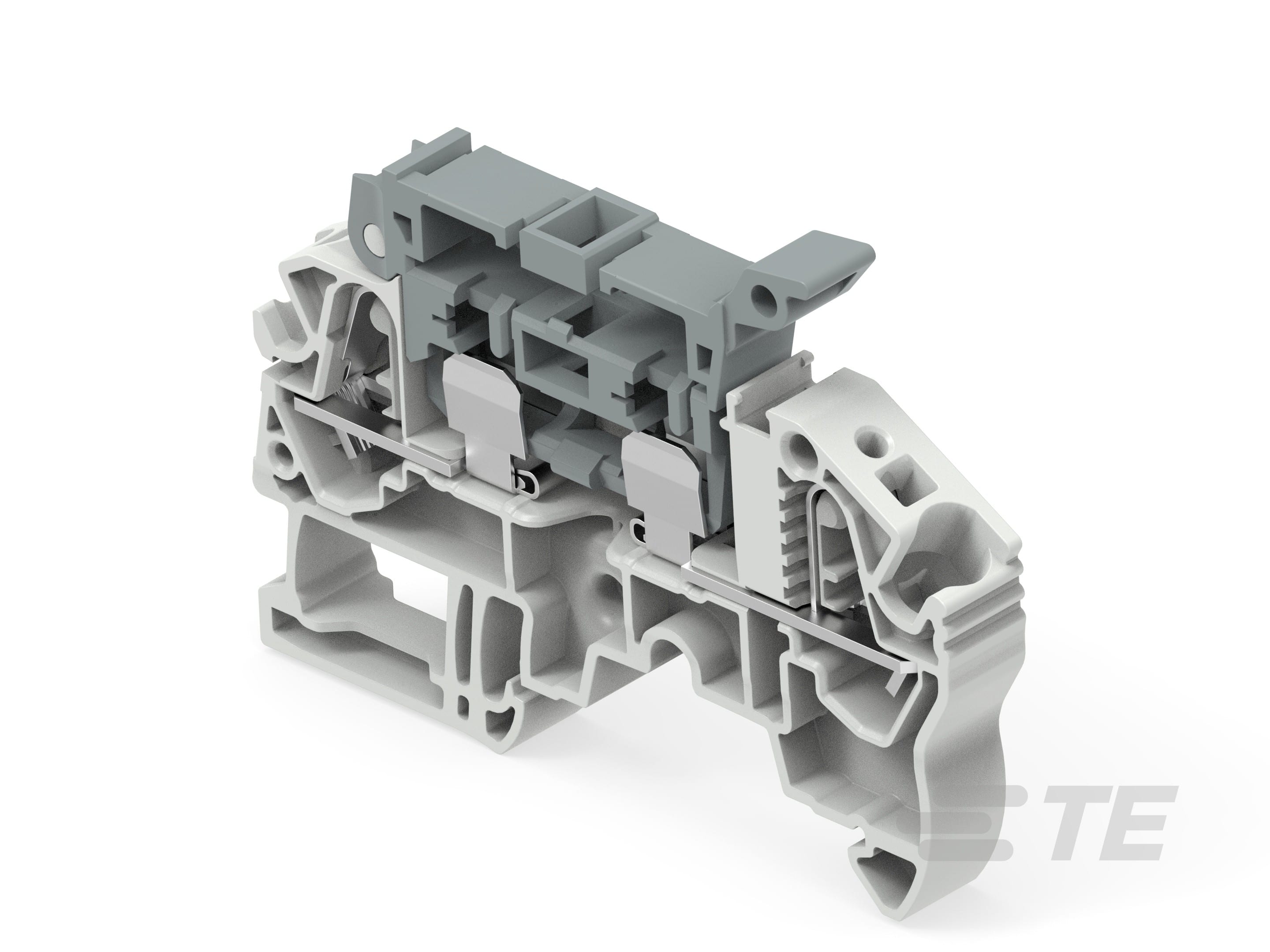 Te Entrelec - Bloc de jonction SNK PI-Spring Liaison 4mm² sectionnable fusible 5x20