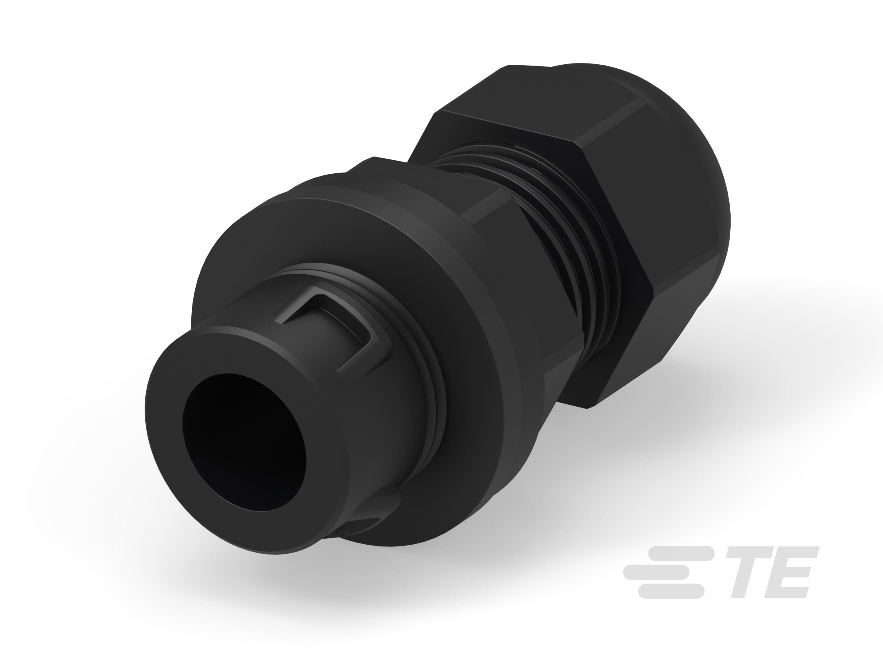 Te Entrelec - Presse-étoupe, snap-in (insertion directe), polyamide, noir (Taille A)