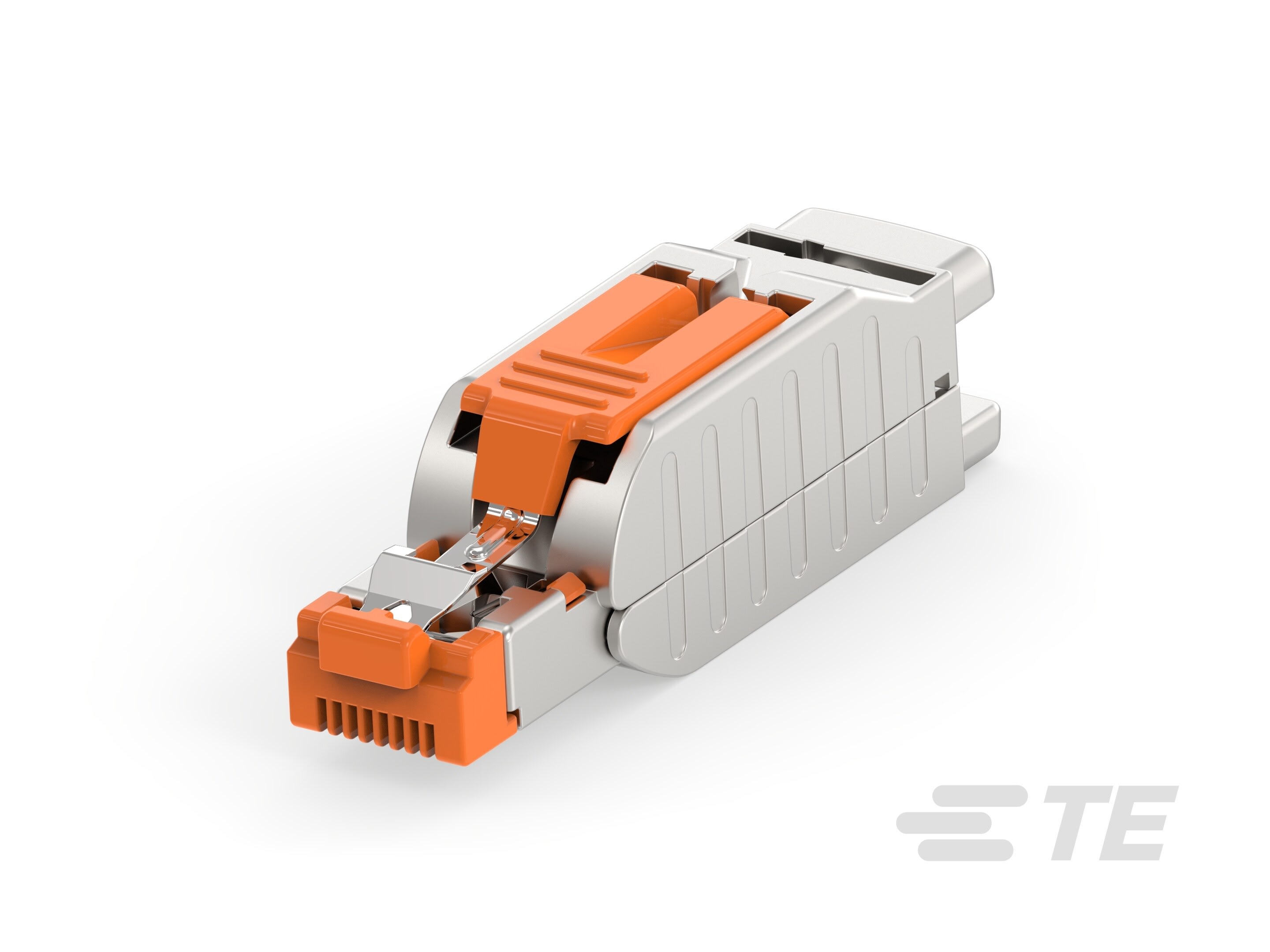 Te Entrelec - RJ45 installable sur site ? 50PC, Connecteurs modulaires mâles et femelles