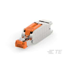 Te Entrelec - RJ45 installable sur site ? 10PC, Connecteurs modulaires mâles et femelles