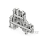 Te Entrelec - Bloc de jonction SNK PI-Spring 4mm², 2 étages, 2 circuits indépendants, gris