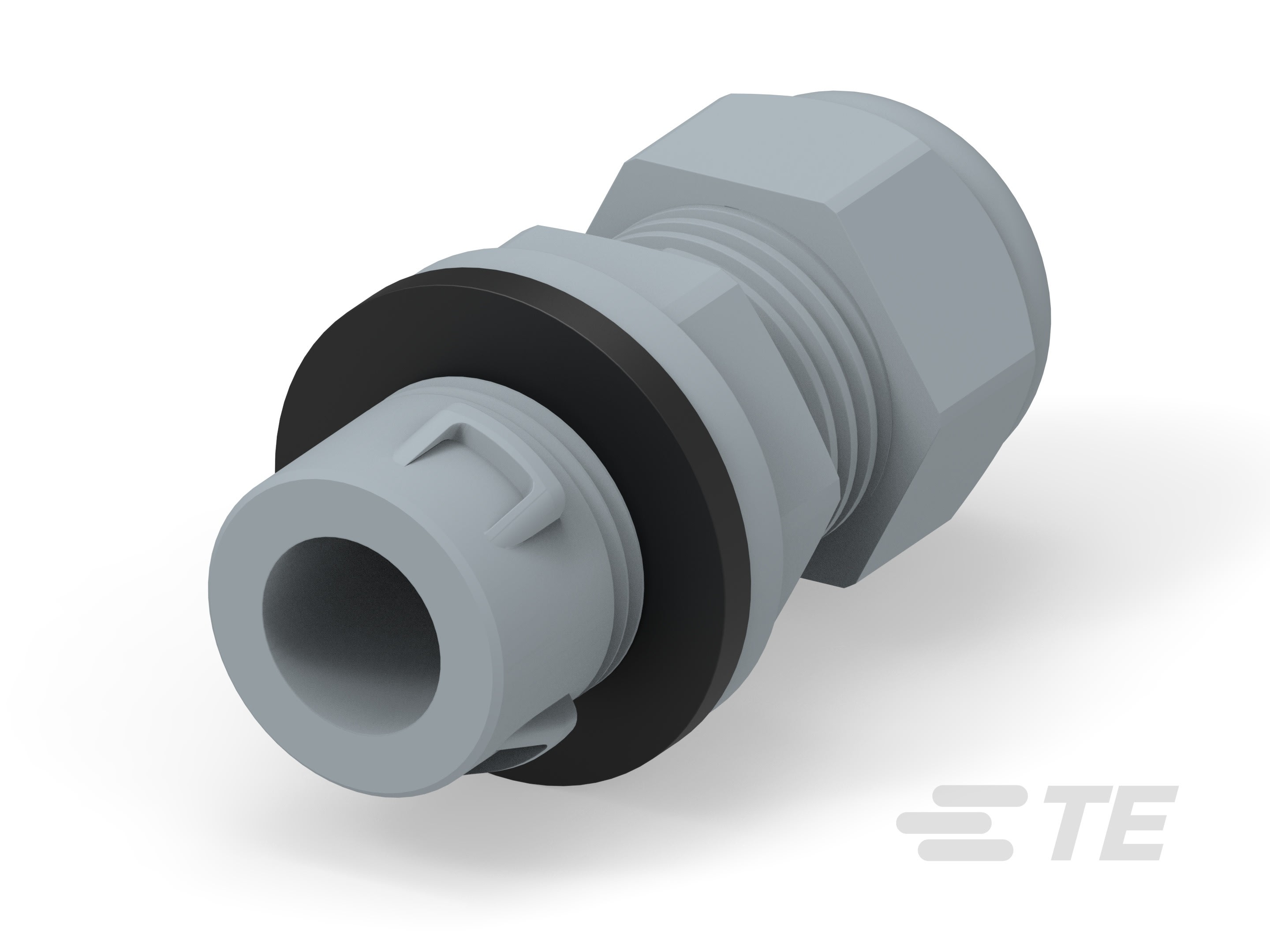 Te Entrelec - Presse-étoupe, snap-in (insertion directe), polyamide, gris (Taille A)