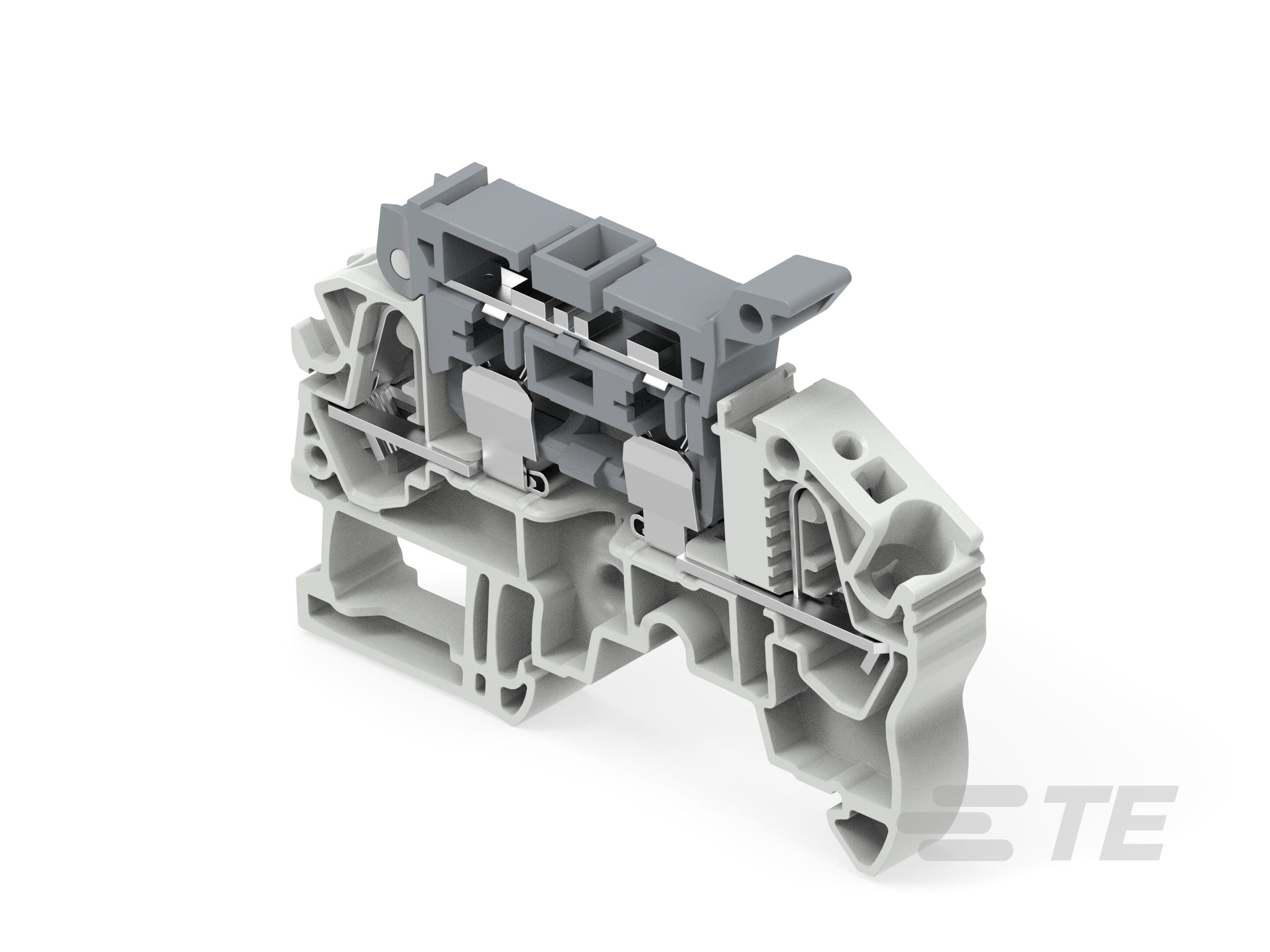 Te Entrelec - Bloc de jonction SNK PI-Spring 4mm² sectionnable fusible (T. fusion 24-110V)