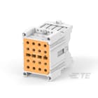 Te Entrelec - Embase déclenchement, semi-encastré, vissé arrière + capot arrière IP20