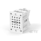 Te Entrelec - Embase tension, contact ouvert, encastré, vissé arrière + capot arrière IP20