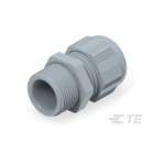 Te Entrelec - Presse-étoupe (sans contre-écrou), filetage métrique, polyamide, gris (Taille B)