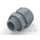 Te Entrelec - Presse-étoupe (sans contre-écrou), filetage métrique, polyamide, gris (Taille E)