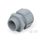Te Entrelec - Presse-étoupe (sans contre-écrou), filetage métrique, polyamide, gris (Taille C)