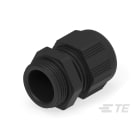Te Entrelec - Presse-étoupe (sans contre-écrou), filetage métrique, polyamide, noir (Taille E)