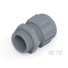 Te Entrelec - Presse-étoupe (sans contre-écrou), filetage métrique, polyamide, gris (Taille E)