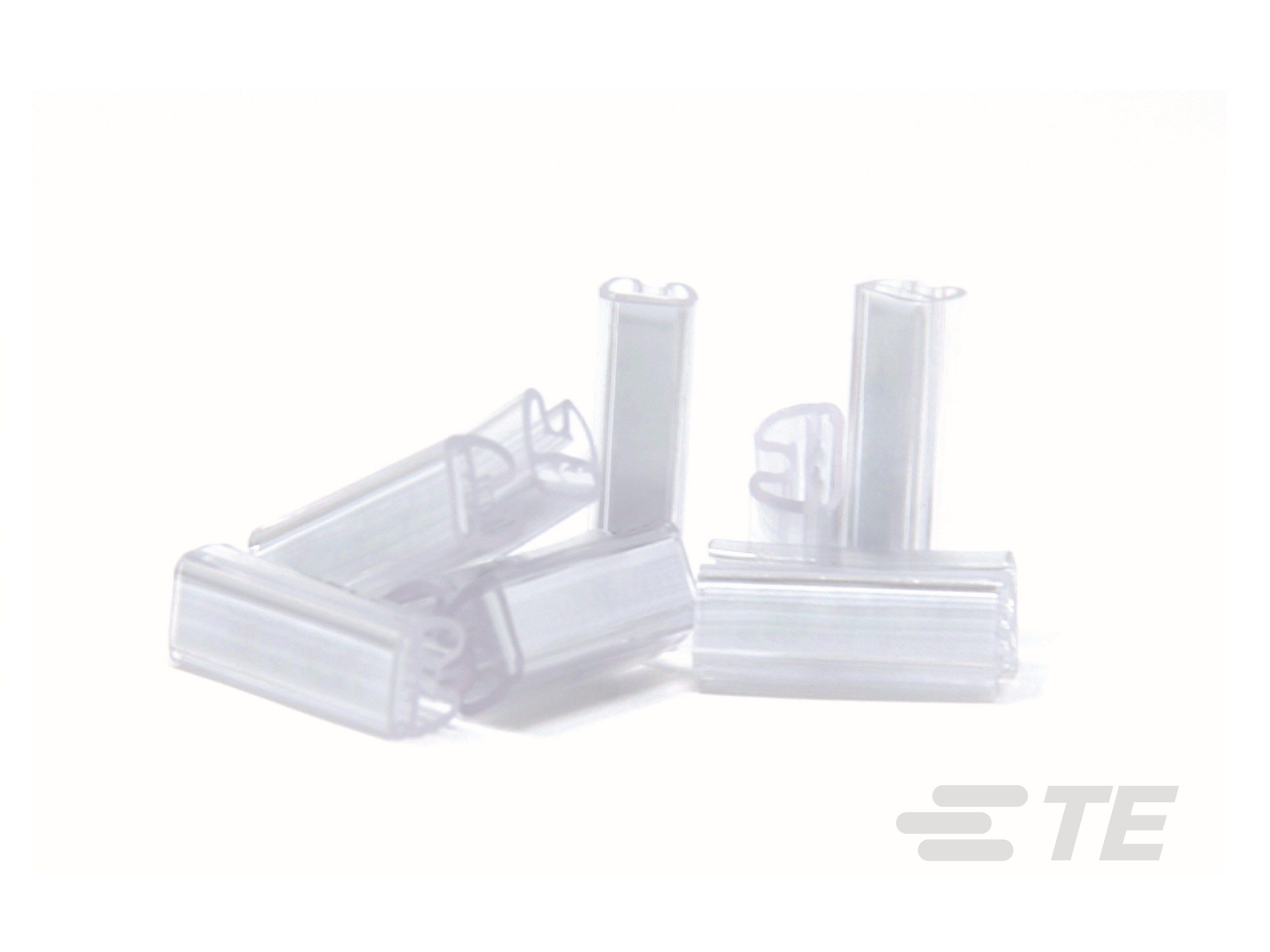 Te Entrelec - Bague porte-repère TPMF 15 mm pour fils 0.5 à 2.5mm² (transparent) en PVC