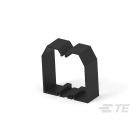 Te Entrelec - Support de fil pour goulotte, 60x60mm, Noir